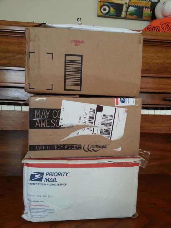 4 new Kindles boxes